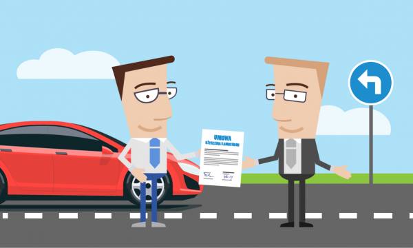 Umowa użyczenia samochodu - wzór z omówieniem